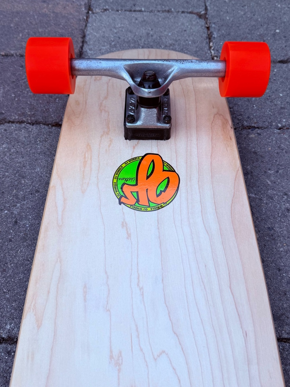 Censored Skateboards Vintage Snub Nose Complete Longboard Skateboard - OJ Wheels - Picture 8 of 11